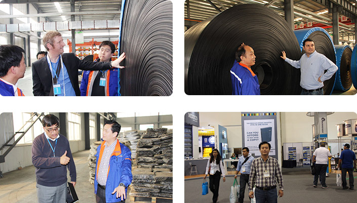 rubber belt factory in China